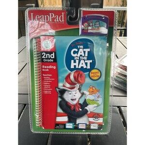 NEW LeapFrog 2nd Grade Dr. Seuss The Cat in the Hat Sealed Book And Cartridge